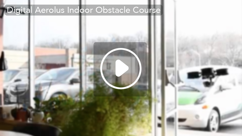 Digital Aerolus demonstrates smooth flight inside our offices thanks to its Folded Geometry Flight Code